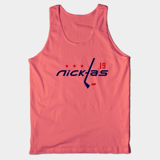 Nicklas Backstrom, Washington Hockey Tank Top by FanSwagUnltd